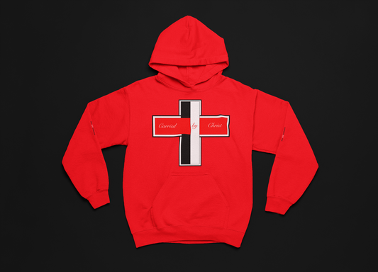 DONTMOCKGOD "Savior" Pullover Hoodie (Red)