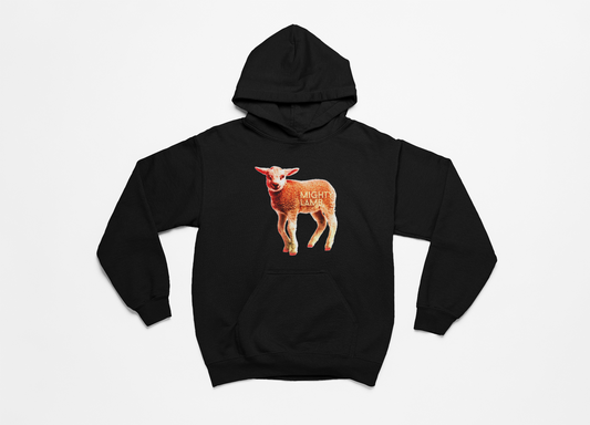 DONTMOCKGOD "Mighty Lamb" Pullover Hoodie (Black)